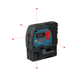 Bosch GLP5S, Five-point self-leveling alignment laser, GPL 5S, GPL, five-point, self-leveling alignment laser