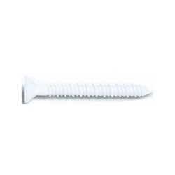 Powers Tapper 1/4'' x 2-1/4'' White Phillips Flat Head 2464 (100/Box)